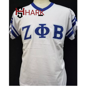 Ringer Camisetas Sorority Algodón Transpirable Zeta Phi Beta Cuello redondo Manga corta Casual ZPB Camisetas deportivas - Product Image 3