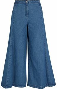 Pantalon et pantalon en denim pour femme Jambes larges Palazzo Blue Denim Vintage Casual Fashion Whole Sales - Product Image 2