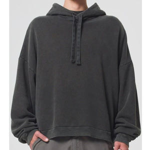 Sweat à capuche Baggy Basic Casual Streetwear Pull avec poche Hoodies - Product Image 1