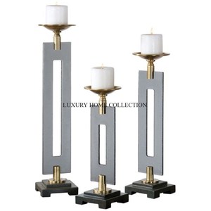 Décoration de table Bougeoirs éclaircissants pour mariage et hôtel Bougeoirs d'intérieur classiques de qualité supérieure pour la maison à vendre - Product Image 6