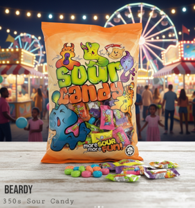 แพ็คจัมโบ้บรรจุภัณฑ์ถุงใหญ่ขนมผลไม้ผสมรสหวานอมเปรี้ยวสำหรับเด็กที่ชื่นชอบในวัยเด็ก - Product Image 5