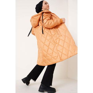 Nouvelle saison modeste Satin femmes hiver vêtements islamiques ethnique Abaya robe caftan tunique dubaï musulman islamique mode turc - Product Image 6