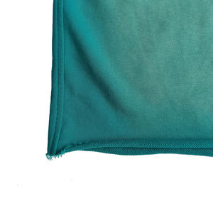 Pantalones cortos de sudor con cordón personalizado de nuevo diseño, pantalones cortos de felpa franceses lisos, pantalones cortos deportivos lavados con ácido crudo para hombre - Product Image 4