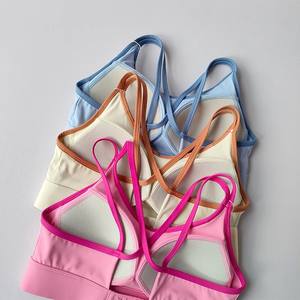 Fitness Gym Sport Bra 2025 Nueva llegada Mujeres Fitness Sport Yoga Bra Pakistan Made Sports Fitness Bra - Product Image 5