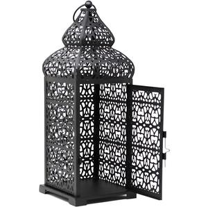 Linterna de Metal decorativa de estilo marroquí de diseño elegante para decoración del hogar, perfecta para decoración del hogar, fiestas y eventos, Mesa - Product Image 2