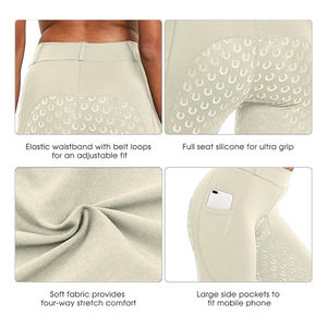 Vêtements équestres Offre Spéciale pour femmes Excellent ajustement Compression équitation Jodhpur et culotte collants équins pantalons de sport équitation - Product Image 5