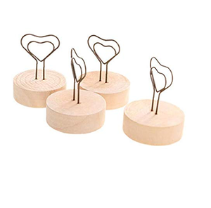 Wooden and <b>Metal</b> <b>Card</b> <b>Holder</b> Latest Design Handicraft Natural Rustic Wood Stand and <b>Metal</b> Name <b>Card</b> <b>Holder</b> - Product Image 2