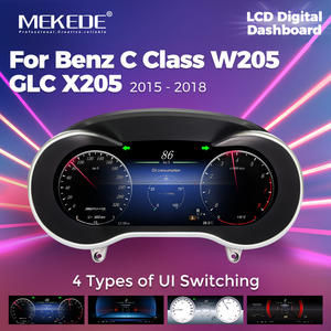 MEKEDE - Panel de Instrumentos Digital con Nueva Interfaz de Usuario, Electrónica Automotriz, Pantalla Virtual LCD de 1920*720 para <span class=keywords><strong>Benz</strong></span> Clase C W205 CLC X205 2015-2018 - Product Image 3