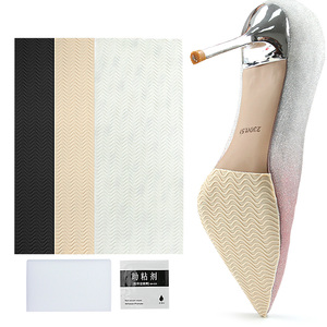 Patch de réparation de semelle de chaussure en caoutchouc antidérapant, résistant à l'usure, réducteur de bruit, à découper sur mesure, coussinet anti-friction pour l'avant-pied, soutien du pied - Product Image 2