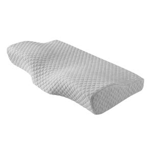Technique tissée d'oreiller en coton à mémoire de forme confortable pour le soutien du cou Aide au sommeil antibactérienne pour le col utérin - Product Image 1