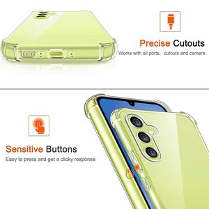 Custodia morbida trasparente antiurto per <span class=keywords><strong>Samsung</strong></span> Galaxy M54 5G M04 M53 5G M33 <span class=keywords><strong>M23</strong></span> M13 5G M52 M32 Cover posteriore in Silicone per <span class=keywords><strong>Samsung</strong></span> M14 5G - Product Image 6