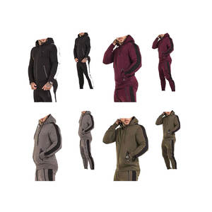 Chándal Deportivo de Invierno para Hombre, Personalizado con Logotipo, Estampado, de Forro Polar, con Capucha, Estilo Casual, de Algodón/Poliéster - Product Image 4