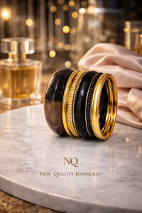 Luxury Resin Metal Bangles <b>Set</b> for Women Handmade Designer Ethnic <b>Bracelet</b> <b>Set</b> Traditional Indian Wedding Jewelry - Product Image 2