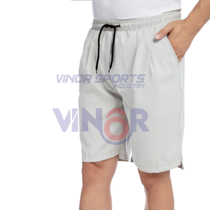 Short de survêtement d'extérieur d'été imprimé avec logo personnalisé unisexe vente en gros nouveau style décontracté pour hommes et femmes en polyester et coton à motif solide - Product Image 5