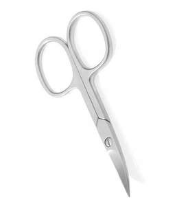 Ciseaux à cuticules incurvés en acier inoxydable de haute qualité de 3.5 pouces avec outil de beauté ergonomique avec logo personnalisé - Product Image 5