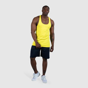 Camiseta sin mangas de algodón y bambú transpirable, de secado rápido y ecológica para maratón de verano para hombre - Tops de diseño personalizado para correr, entrenar y jugar baloncesto - Product Image 6