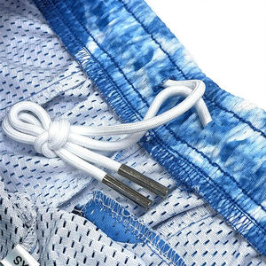 Pantalones Cortos Deportivos Sublimados Personalizados con Diseño de Rayo Multicolor, Último Diseño en Pantalones Cortos Sublimados para Hombre - Product Image 6