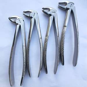 Fórceps de Extracción de Molares Inferiores Eléctricos de Acero Inoxidable KANEKA ENTERPRISES con Agarre Ergonómico, Certificación CE para Cirugía Dental - Product Image 1