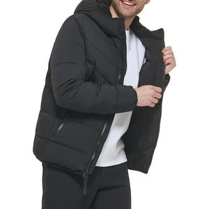 Sweat à capuche chaud et surdimensionné Veste pour homme Vêtements d'extérieur classiques de couleur unie Sweat à capuche d'hiver à la mode pour un usage quotidien - Product Image 3