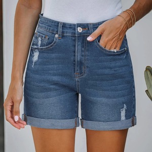 Shorts en jean décontractés pour femmes Shorts en jean 100% coton personnalisés de haute qualité Shorts élégants pour femmes de qualité supérieure - Product Image 6