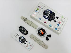 Jam Tangan Pintar Z19 2 in 1 Terbaru Dengan Earbuds Layar HD Bodi Metal Panggilan BT Headphone TWS Pelacak Kebugaran Olahraga Smartwatch - Product Image 4