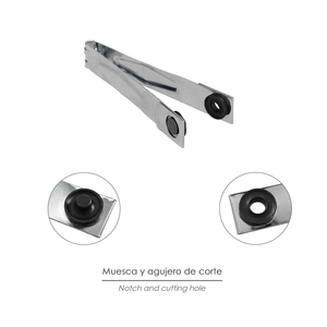 Pinza per occhielli in tela da 10 mm. - Product Image 3