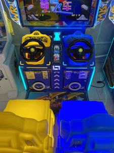 Kuermai nhà máy bán buôn Nói Tiếng Anh đồng tiền hoạt động Arcade đua xe mô phỏng trẻ em 'xe đua trò chơi - Product Image 4