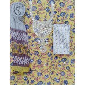 Conjuntos de Traje de Mujer sin Costuras, Estampados en Algodón, con un Interesante Detalle en el Escote - Product Image 1