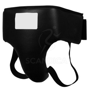 Customized Logo Genuine Leather <b>Groin</b> Guards High Quality MMA Boxing <b>Protector</b> Latest Style Sports Wear - Product Image 2