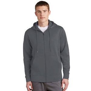 Sweat à capuche zippé pour homme, 100% coton, écologique, de haute qualité, vert uni, personnalisable, vente en gros, pour l'hiver - Product Image 4