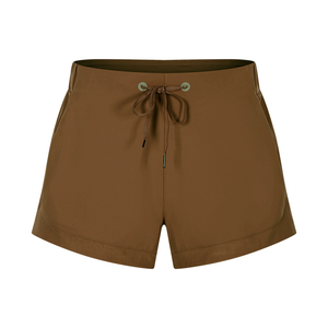 <b>Women's</b> Solid High Waist Yoga Shorts-Quick-drying Breathable Polyester Spandex for Fitness Outdoor Training Customizable - Product Image 6