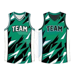 Ensembles de maillots de basketball respirants grande taille pour l'entraînement, unisexe, vierges, à manches courtes, très demandés - Product Image 1
