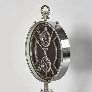 Reloj de Metal con Trípode Ajustable, Decoración de Salón, Exhibición de Pie - Product Image 4