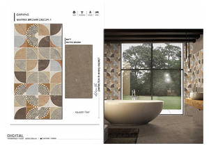 Design moderne 600x1200mm Carrelages de sol en porcelaine céramique Corps entier homogène pour la décoration de la maison - Product Image 3