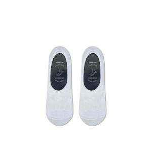 Chaussettes de ballet en silicone blanc antidérapantes personnalisables avec logo, jacquard, antibactériennes, anti-transpiration, numériques pour l'automne – Offre spéciale - Product Image 1