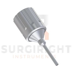 Controlador de torsión manual 15Ncm, reparación de implantes dentales universales, cabeza de tornillo, llave dinamométrica para implantes dentales de SurgiRight Instruments - Product Image 3