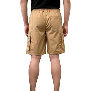 Pantalones Cortos Cargo Personalizados para Hombre, 100% Algodón, Diseño Desgastado, Patrón Sólido Sublimado, Ecológicos, Impermeables, Transpirables, para Fitness - Product Image 4