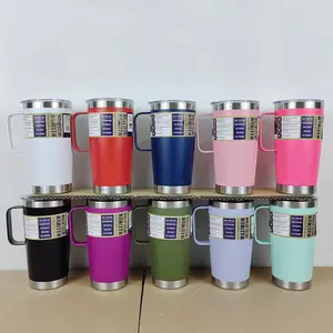 30 oz 20 oz tumbler with handle YETYS Tumbler keep cold hot travel car tumbler