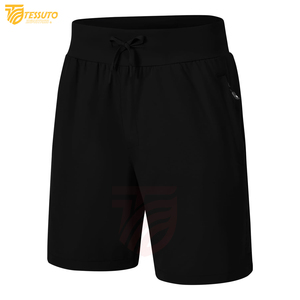 กางเกงขาสั้นระบายอากาศได้ดีสำหรับผู้ชายกางเกงขาสั้นออกกำลังกายออกกำลังกายแบบลำลองดีไซน์ใหม่มีกระเป๋าเอวยางยืด - Product Image 1