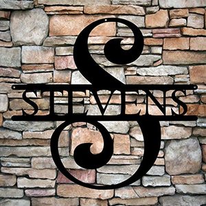 Plaque de porte en laiton gravée personnalisée, cadeau de pendaison de crémaillère personnalisé, décoration murale, décoration intérieure moderne de luxe, écologique - Product Image 2