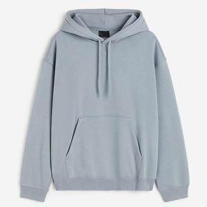 Sweat-shirt en molleton à capuche Hip-Hop unisexe à la demande des clients en gros en coton de marque privée Couples amples hiver teints en couleur unie - Product Image 2