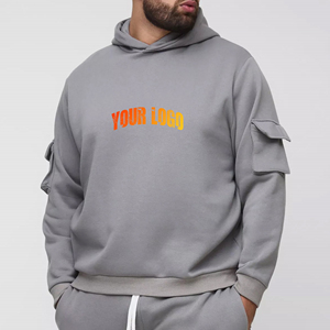 Último diseño más vendido para Hombre Sudaderas con capucha unisex ropa de calle con capucha al por mayor precio barato cómodo cargo Sudadera con capucha para hombres - Product Image 4