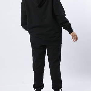 Chándal informal liso con diamantes de imitación 3D para mujer, conjunto de 2 piezas, ropa deportiva, pantalones de chándal de algodón, Sudadera con capucha de invierno - Product Image 5