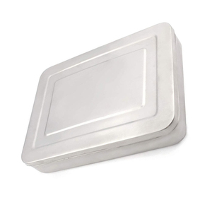 Bandeja de Esterilización Médica de 41x30x7 cm, Caja de Acero Inoxidable para Instrumental, Bandeja Manual para Técnicos de Hospital - Product Image 5