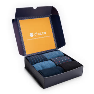 Calzini Corti Eleganti da Uomo con Motivi, 6 Paia in Cotone Bianco, Alta Qualità, Monouso, Taglia Unica, Stile Quotidiano, Logo sul Fondo - Product Image 2