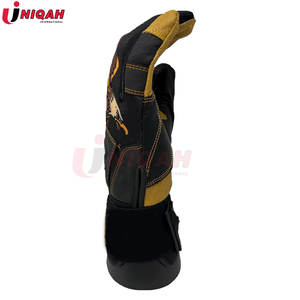 ถุงมือเล่นกีฬาข้อมือยาวระดับมืออาชีพถุงมือตีเบสบอลทำจากหนังแพะหนังดิจิทัลทนทานใช้งานได้อย่างยอดเยี่ยม - Product Image 3