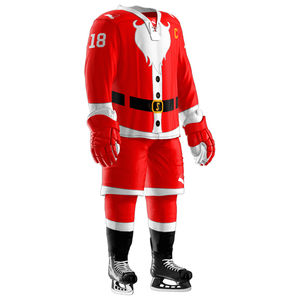 Uniforme de Hockey sobre Hielo Personalizado para Equipo, Nuevo, Ecológico, para Hombre Adulto, 100% Poliéster, Secado Rápido, Transpirable, con Nombre OEM SPORTS - Product Image 2