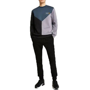 Venta caliente nuevo diseño pulóver sudaderas camisas mejores selecciones corte perfecto cuello alto invierno hecho poliéster/algodón liso sólido - Product Image 1