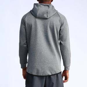 OEM Sweat à capuche intégral en coton et polyester de haute qualité avec fermeture éclair pour hommes Sweats à capuche avec fermeture éclair pour hommes - Product Image 5
