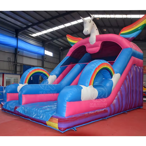 Commercial <b>Inflatable</b> Bounce House Giant Outdoor Amusement Castle Easy Setup PVC Adult <b>Water</b> <b>Slide</b> Combination Playground - Product Image 5